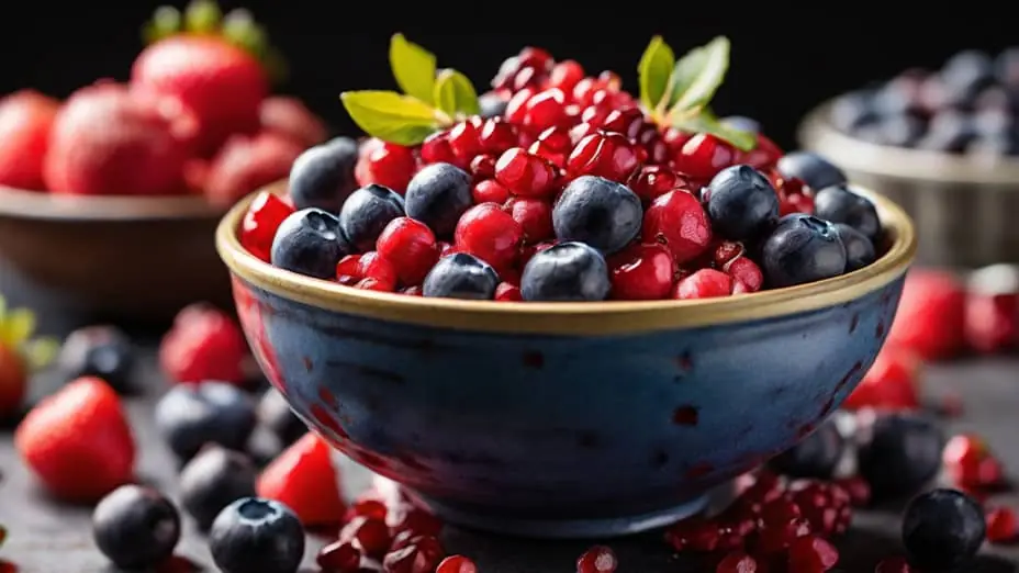 Frutas del bosque propiedades antioxidantes